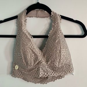Aeropostale Lace Halter Bra